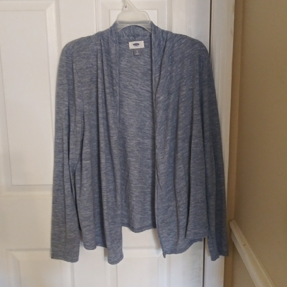 Old Navy blue open cardigan